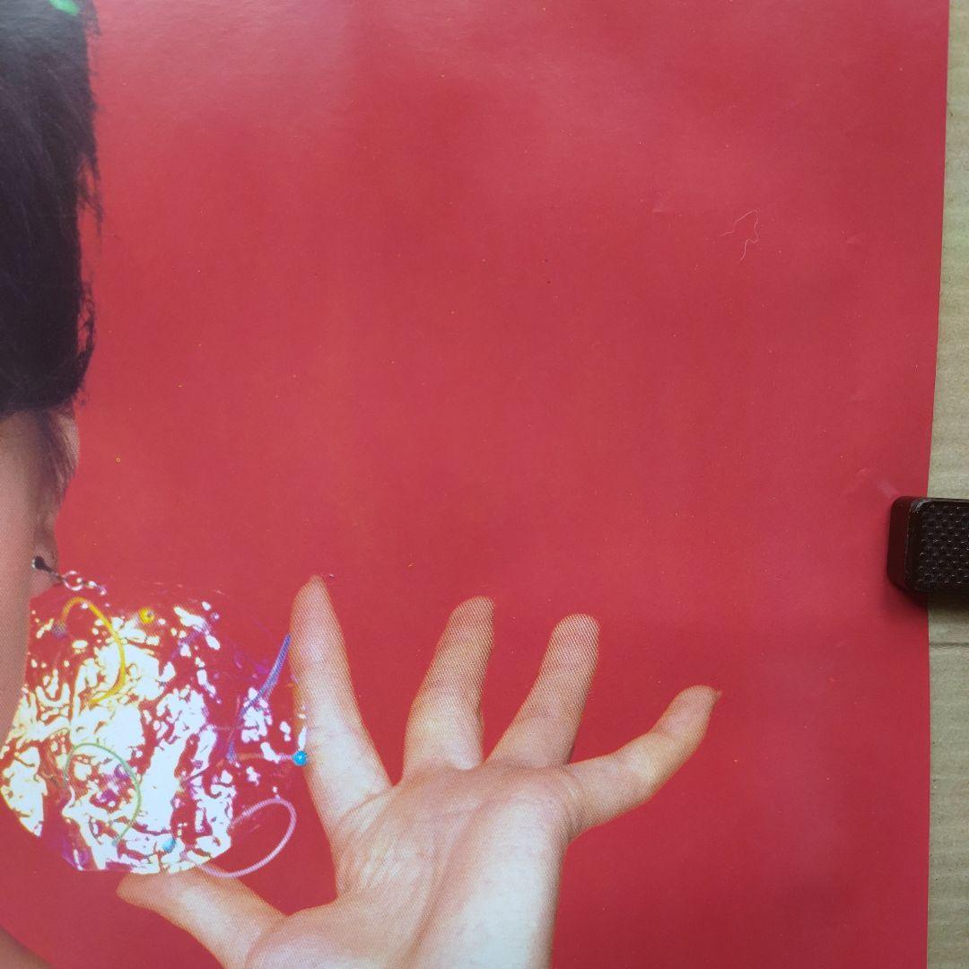 中森明菜／禁区 新品 特典ポスター 80年代当時物 レア シングル