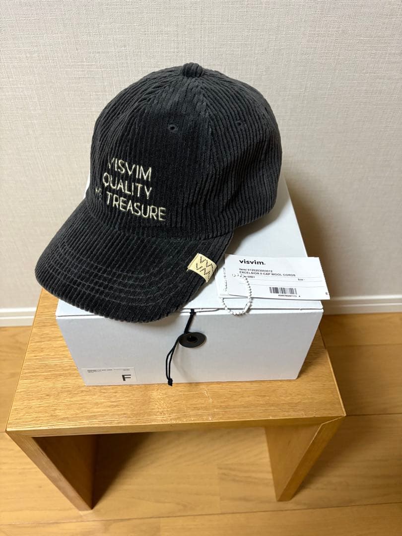 帽子 visvim AW25 EXCELSIOR II CAP WOOL CORDS