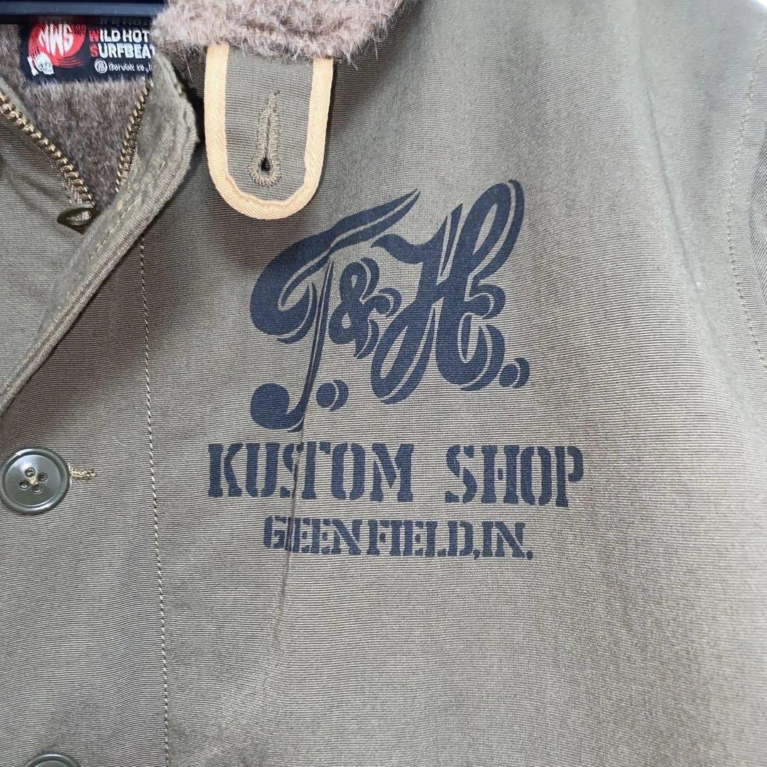 【大人気】　N-1 デッキジャケット　カーキ　M MWS