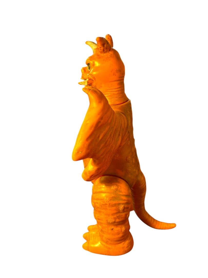 マルサン　チャンドラー　当時物　ソフビ　ブルマァク　怪獣　記名有　ウルトラマン