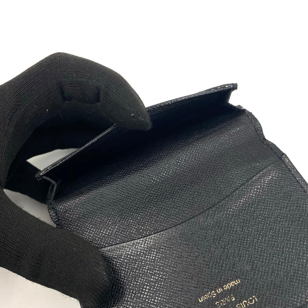 ルイヴィトン エピ アンヴェロップ カルトヴィジット 名刺入れ カードケース 黒