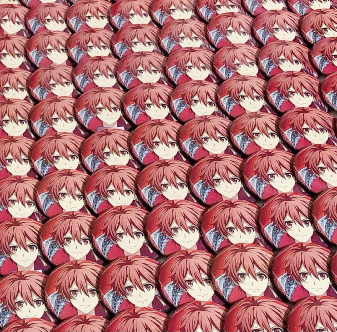 IDOLiSH7 七瀬陸　缶バッジ　３周年　107個