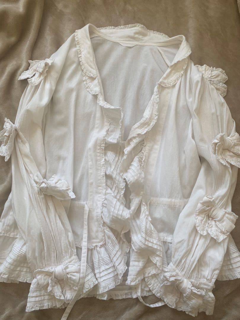 ピンクハウス　PINKHOUES オーバーブラウス　薄手ソフトデニム