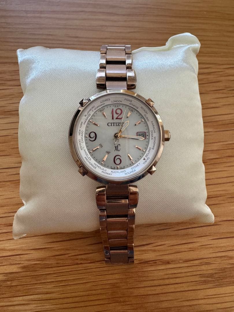 【美品】 CITIZEN XC ティタニア ハッピーフライト さくらピンク
