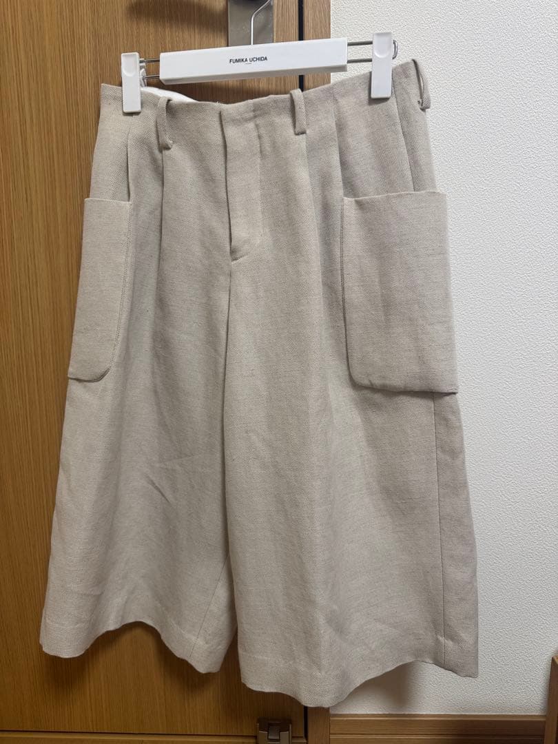 パンツ FUMIKA_UCHIDA Hemp Suiting Shorts 25ss
