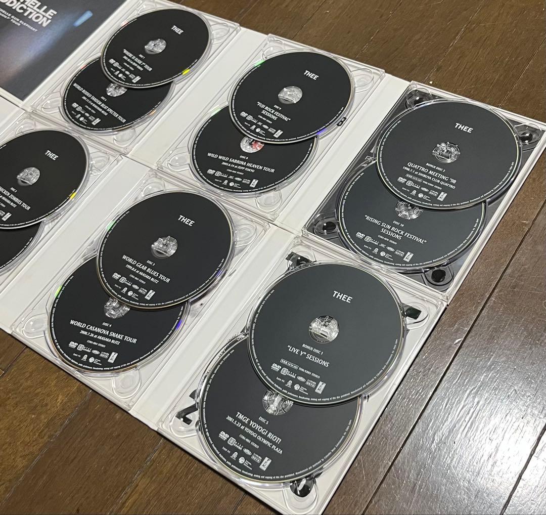 THEE LIVE ミッシェルガンエレファント DVD12枚組