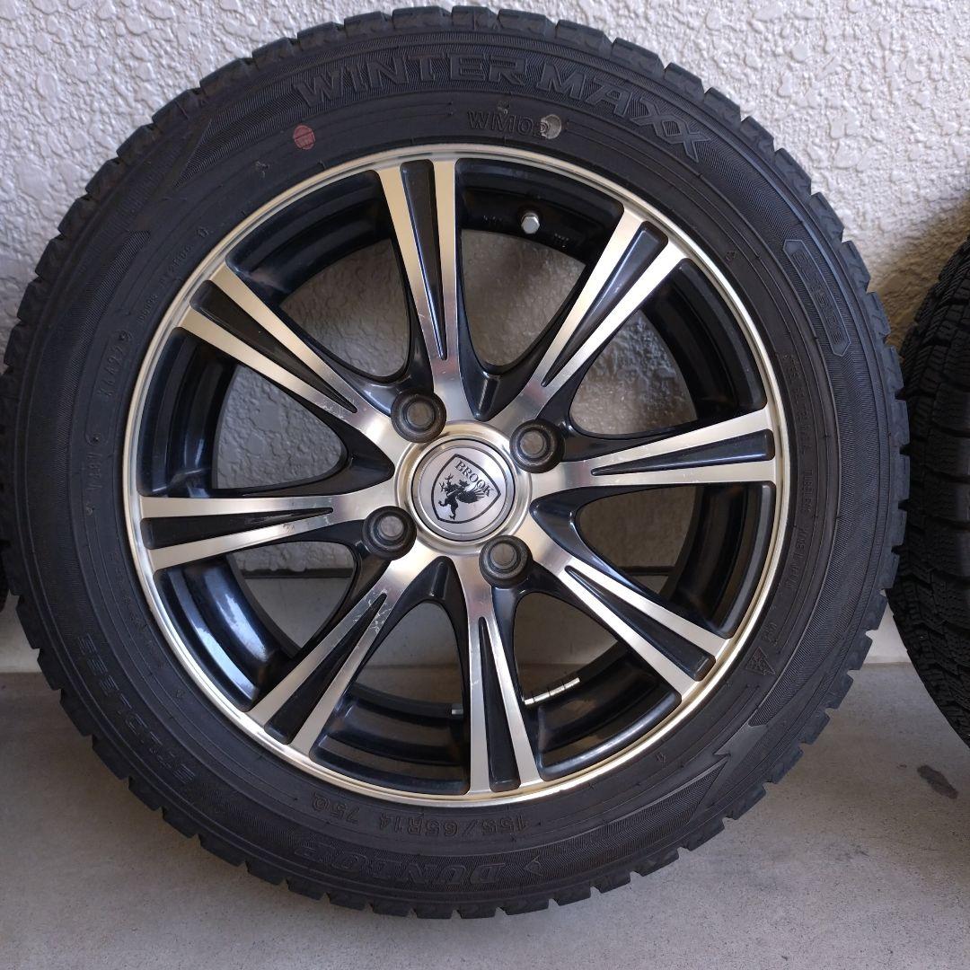 DUNLOP WINTER MAXX スタッドレス 4本セット 綺麗 14インチ