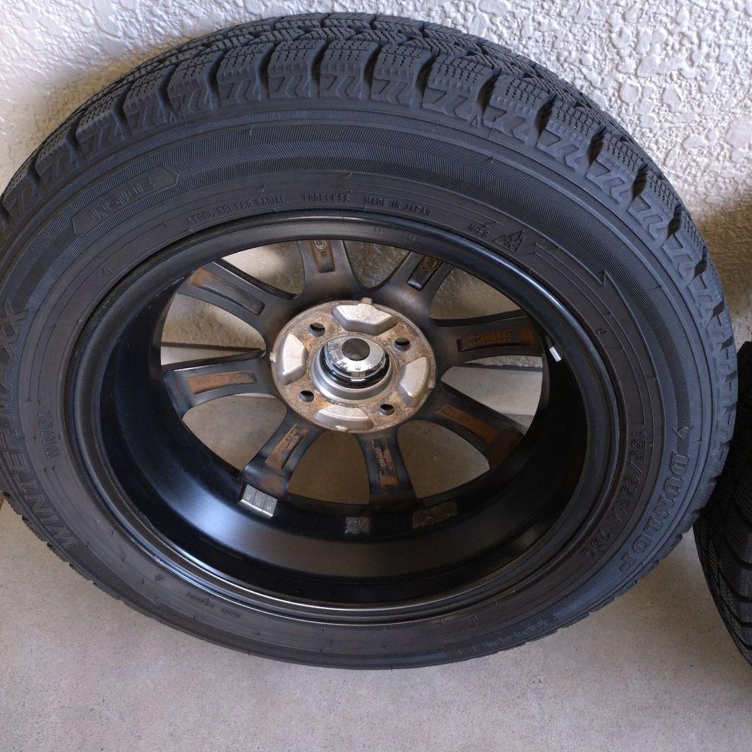 DUNLOP WINTER MAXX スタッドレス 4本セット 綺麗 14インチ