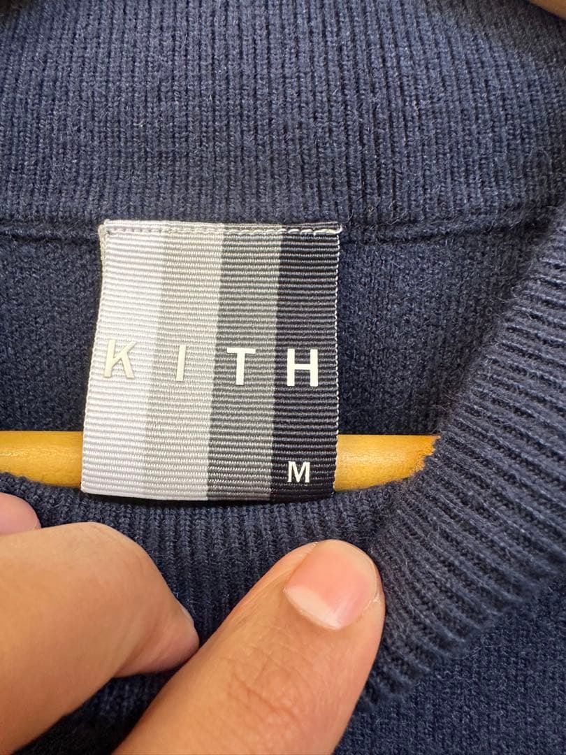 新品Kith l/s mock neck knit