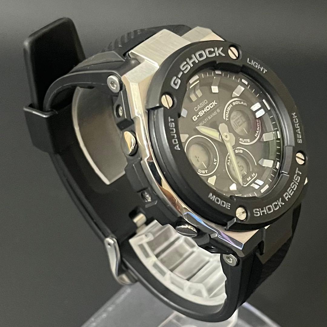 【極美品/新品電池交換済み】G-SHOCK GST-W300電波ソーラー