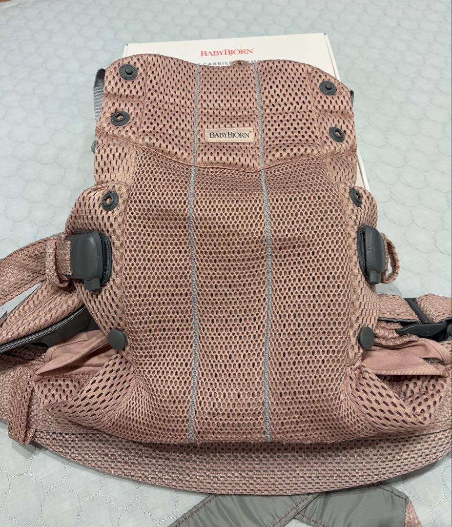 BABYBJÖRN Baby Carrier Harmony ピンク　美品