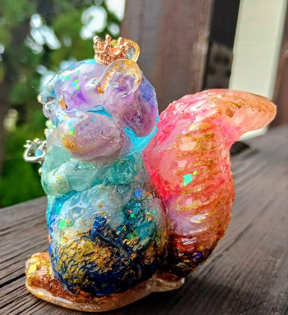 リス君型のHEALING✧オルゴナイト♥Milkyさま♥おまとめ♥専用です