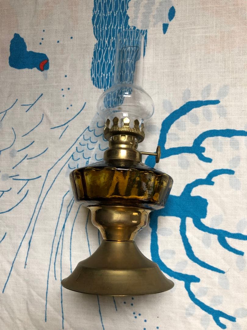 アンティーク オイルランプ ポーランド製