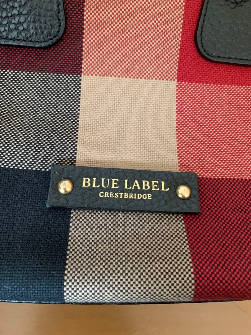 BLUE LABEL CRESTBRIDGE チェック柄ハンドバッグ