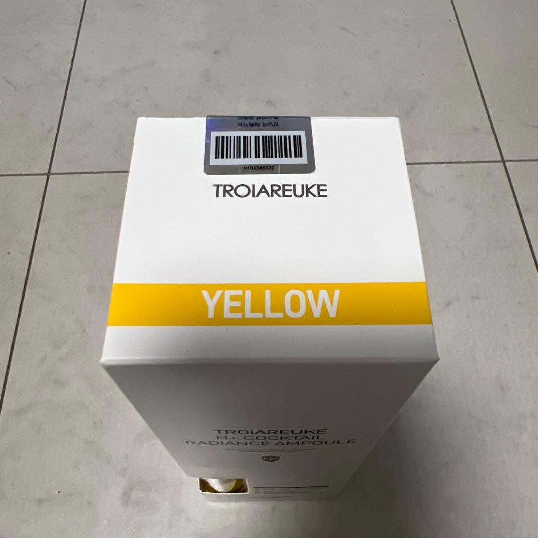 新品未開封TROIAREUKE トロイアルケ　カクテルアンプルスプレー　黄