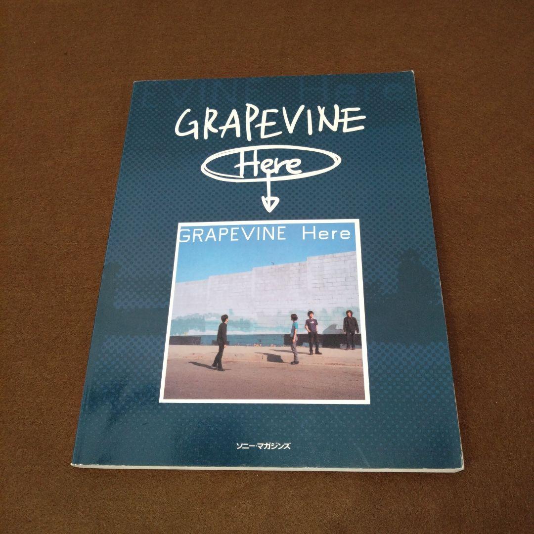 【状態良好】GRAPEVINE Here バンドスコア