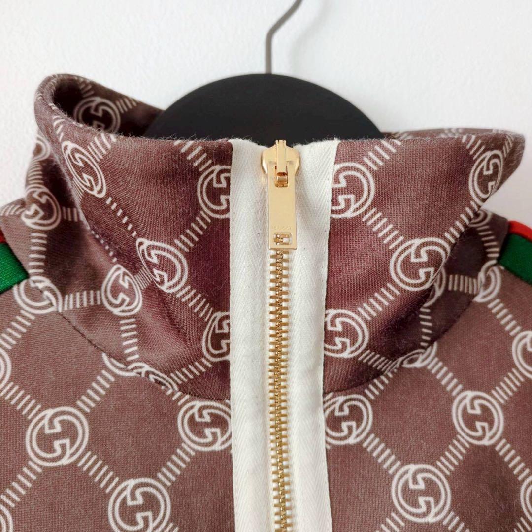 グッチ インターロッキングGテクニカルジャージードレス モノグラム ワンピ L