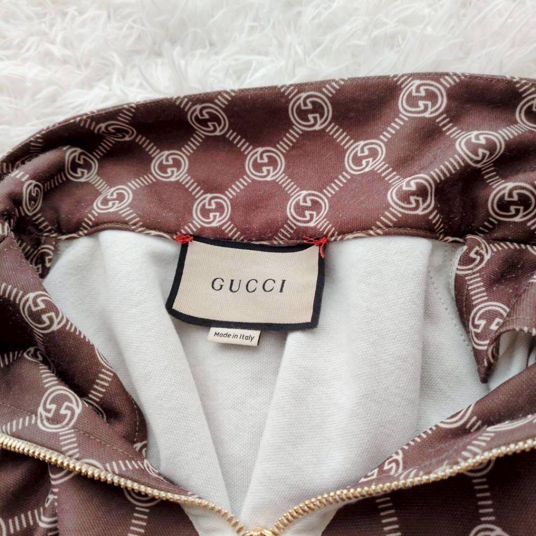 グッチ インターロッキングGテクニカルジャージードレス モノグラム ワンピ L