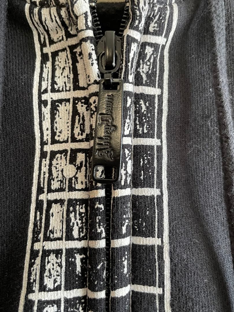 Abbey Dawn スカルボーン パーカー ブラック Y2K