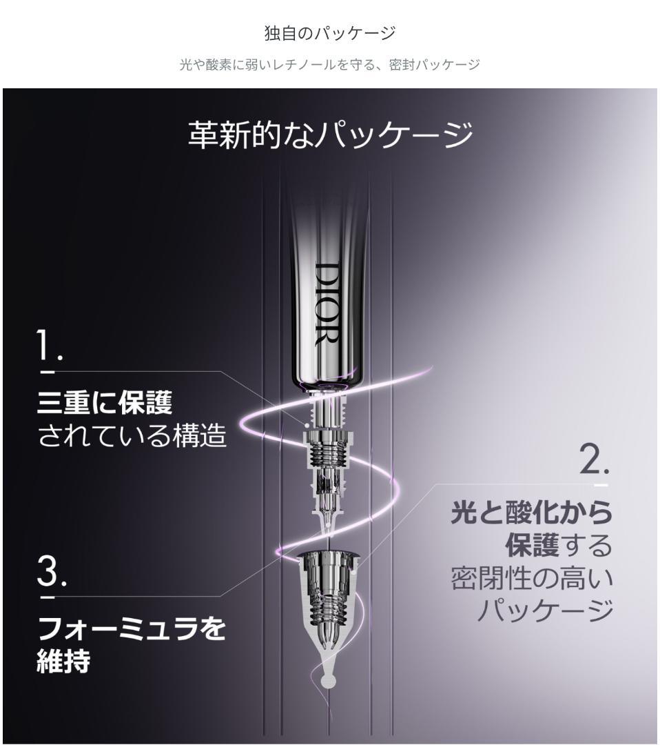 〖23,430円相当〗ディオール 新製品 カプチュールトータル レチショット