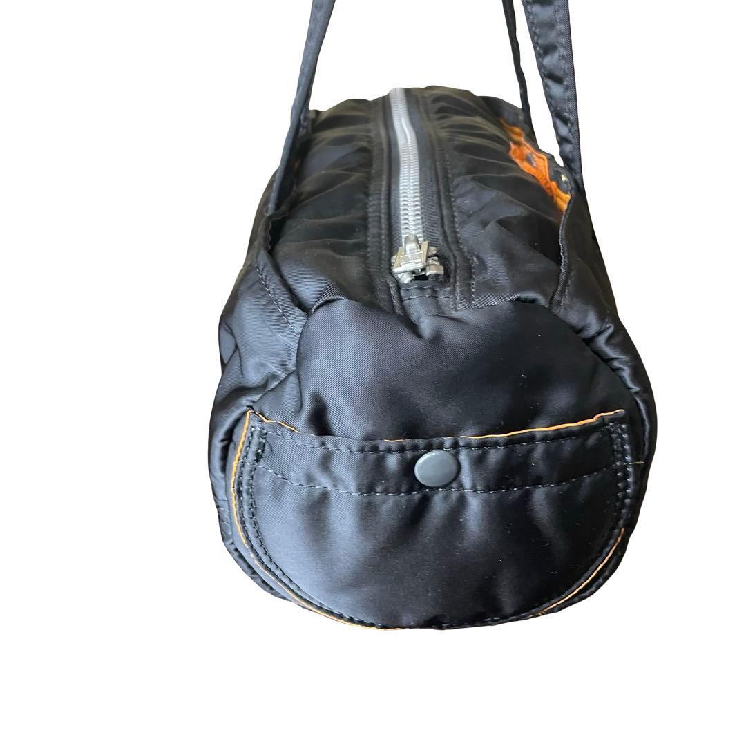 【美品】PORTER タンカー トートバッグ ドラムバッグ 黒 吉田カバン
