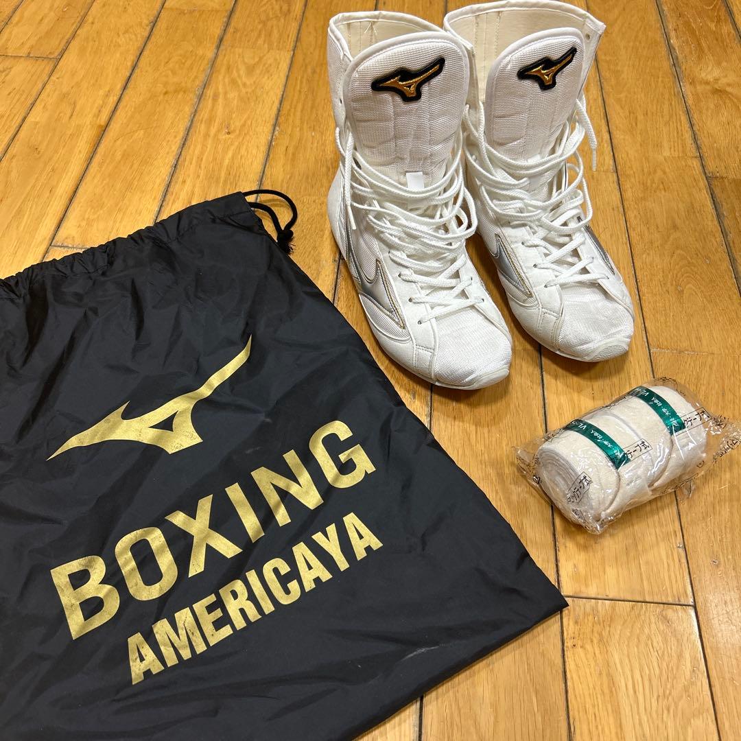 Mizuno ボクシングシューズ ホワイト