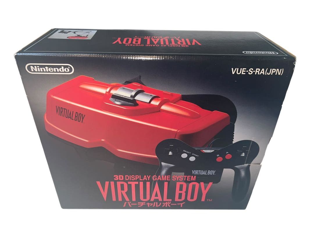 バーチャルボーイ　本体　箱説あり