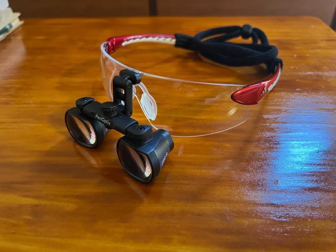 ペリオプティクス Perioptix 2.5倍 パノラミックルーペ　アディダス