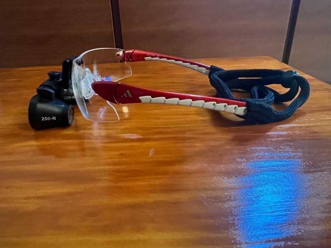 ペリオプティクス Perioptix 2.5倍 パノラミックルーペ　アディダス