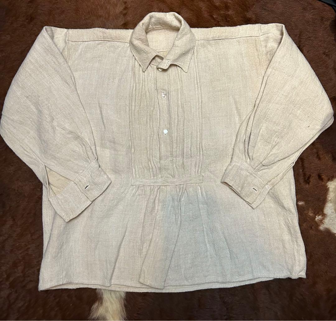 アンティーク　ルーマニアブラウス