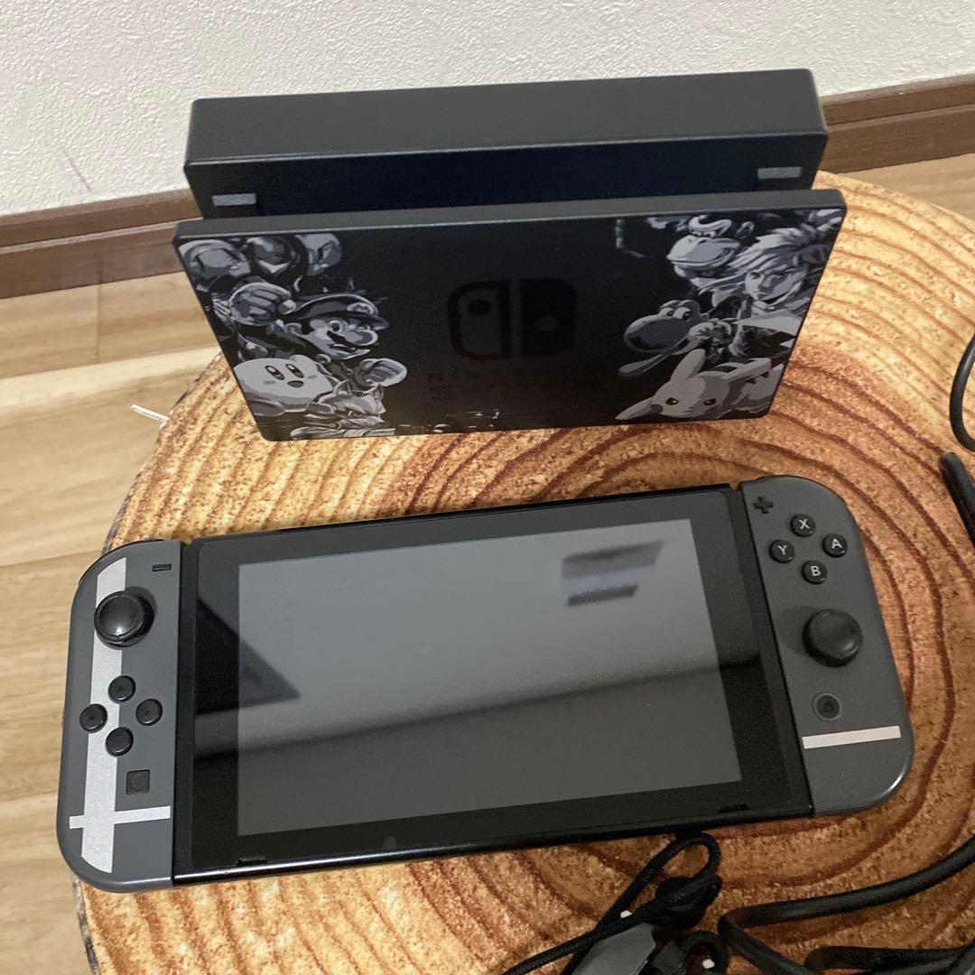 Nintendo Switch ニンテンドースイッチ本体　スマブラカラー 箱無し