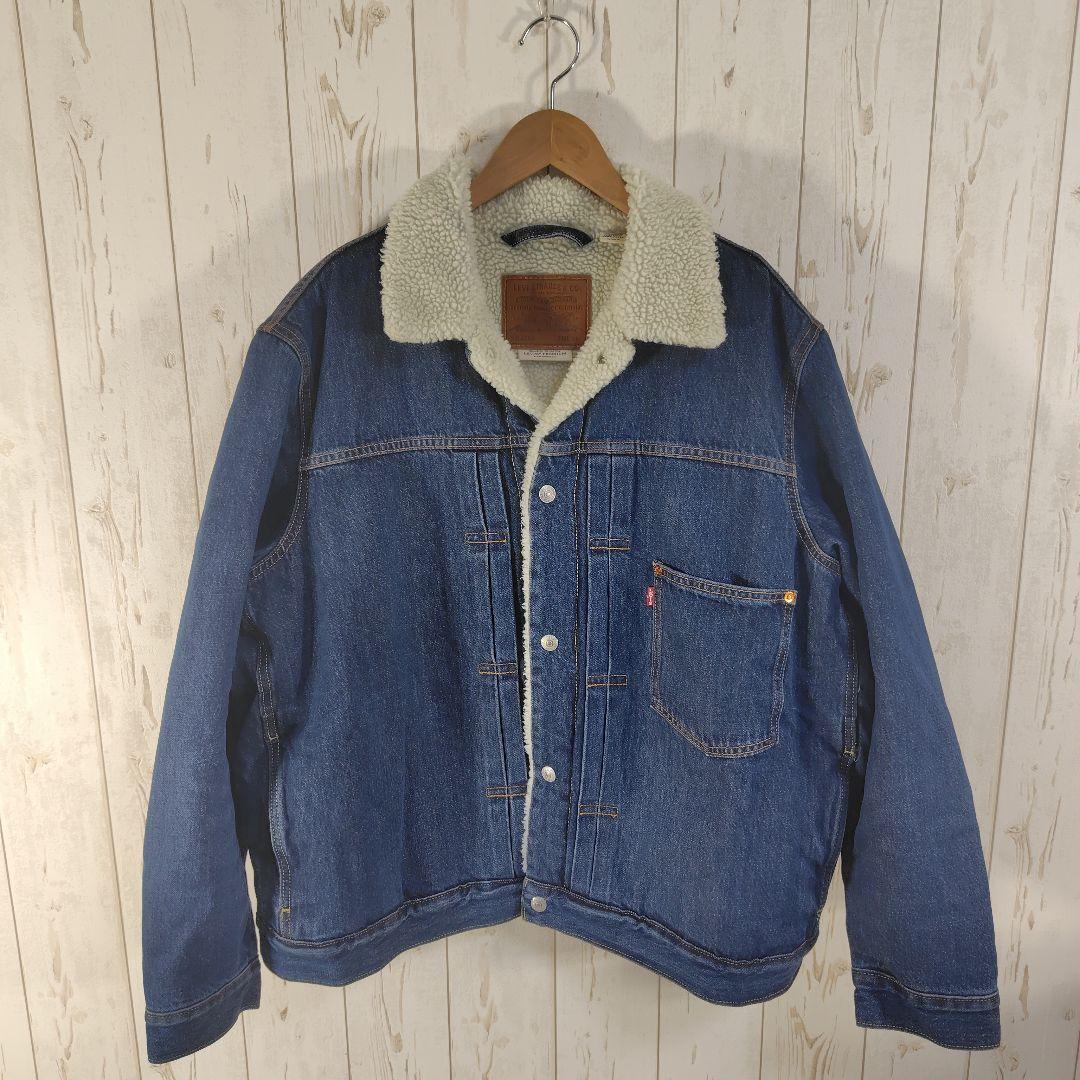 Levi'sTYPE I シェルパトラッカージャケット シンチバック大きいサイズ