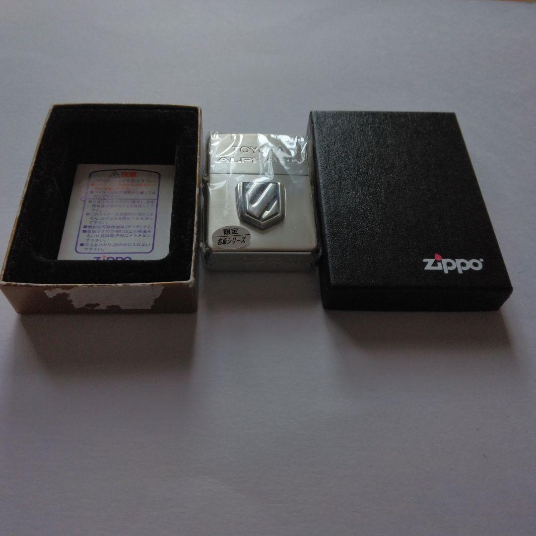 ジッポ　ライター　トヨタ　アルファード　限定　名車　シリーズ　シリアルナンバー
