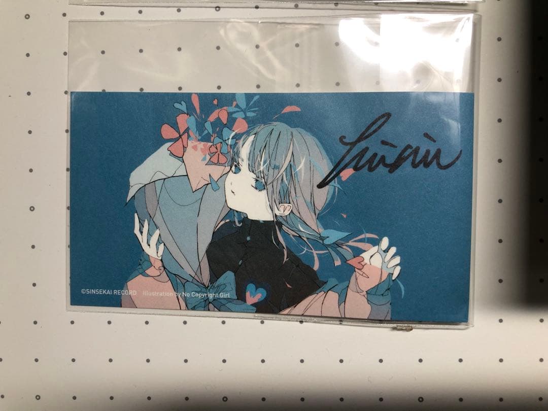 MIMI よるつむぎ 特典付き 直筆サインステッカー