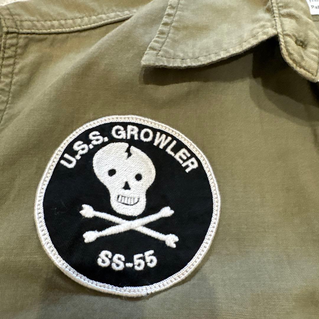 リアルマッコイズ　ミリタリーシャツ