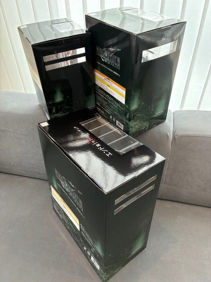 ファイナルファンタジー FF7 クラウド セフィロス エアリス フィギュア くじ