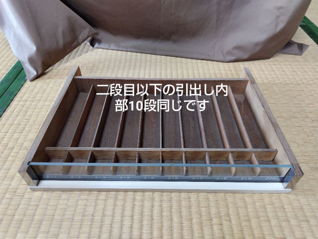 糸陳列棚　ミシン糸ケース　収納棚　アンティーク　レトロ