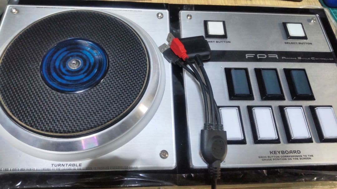 比較的美品 ビートマニア DAO 最新FP7 三和ボタン 静音化 ブルーLED