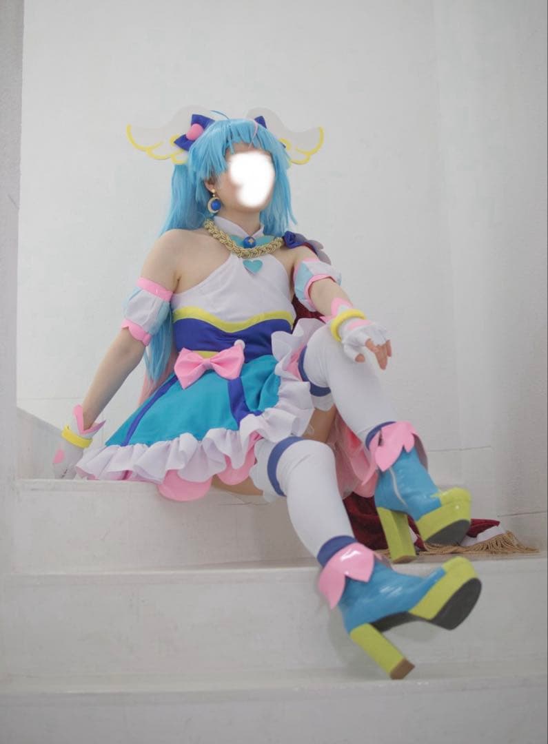 【ウィッグ付きフルセット】キュアスカイ コスプレ ひろがるスカイプリキュア