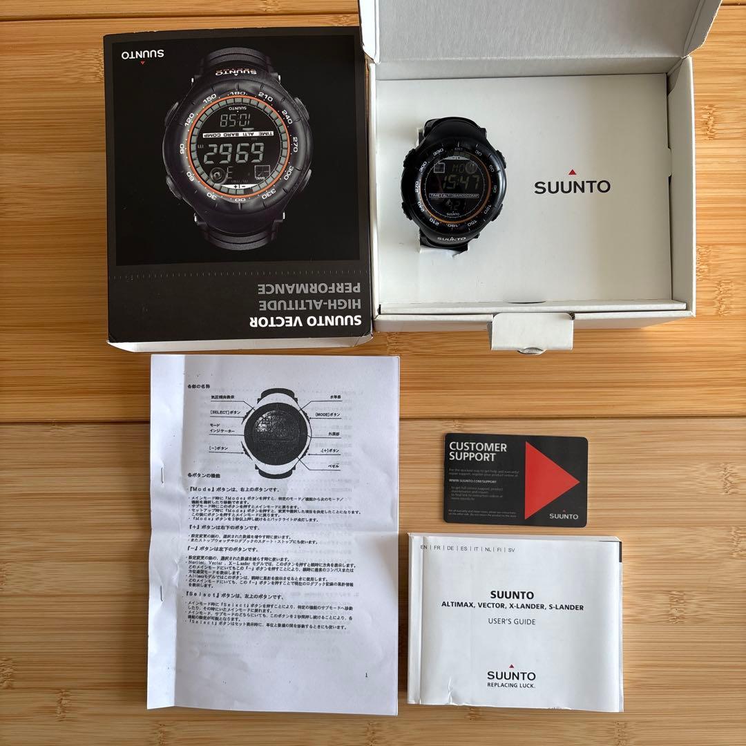 SUUNTO スント　ベクターX　ブラック