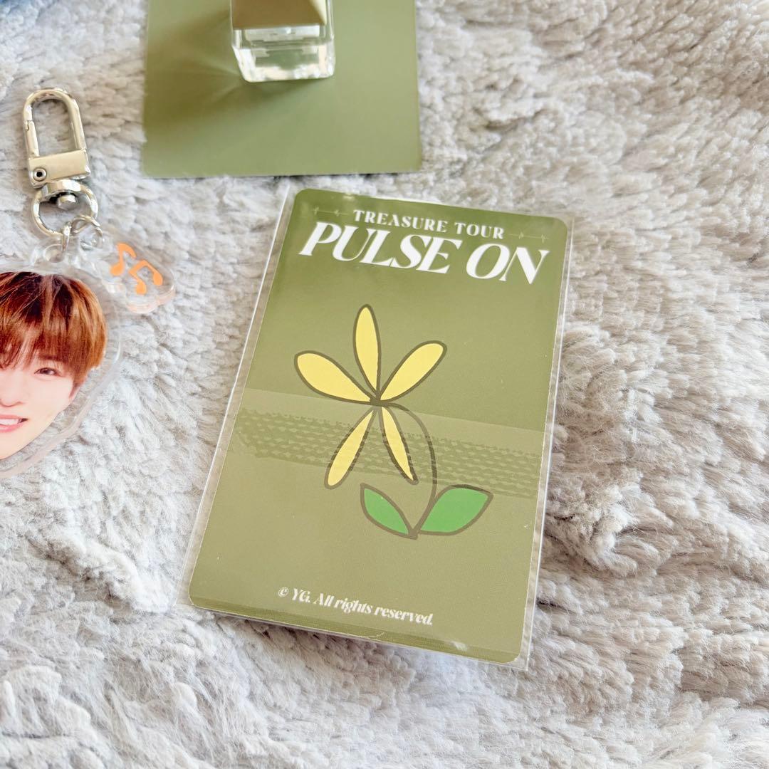 TREASURE アサヒ 喜怒哀楽 顔アクキー PLUSE ON ソウルコン