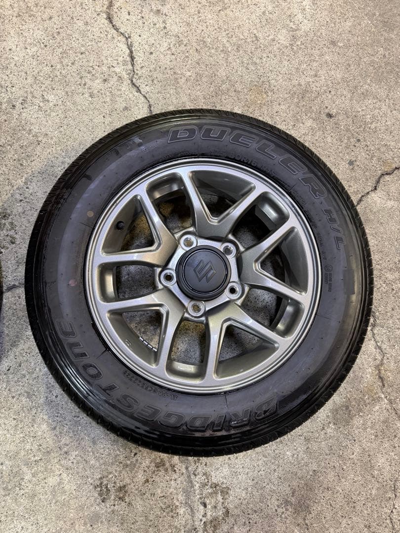 toshi　64ジムニー純正タイヤホイールセット