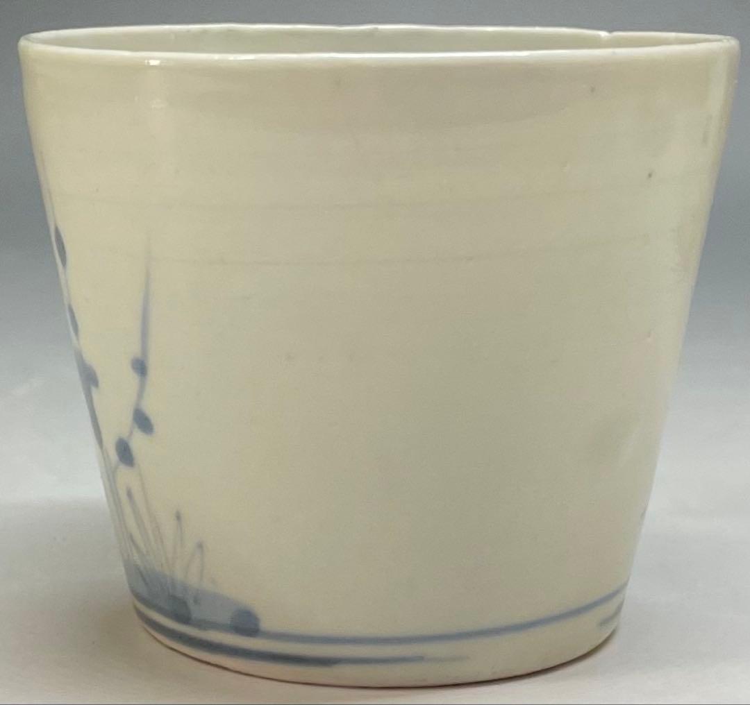初期伊万里　古伊万里　松竹梅　蕎麦猪口　3客　Ka492