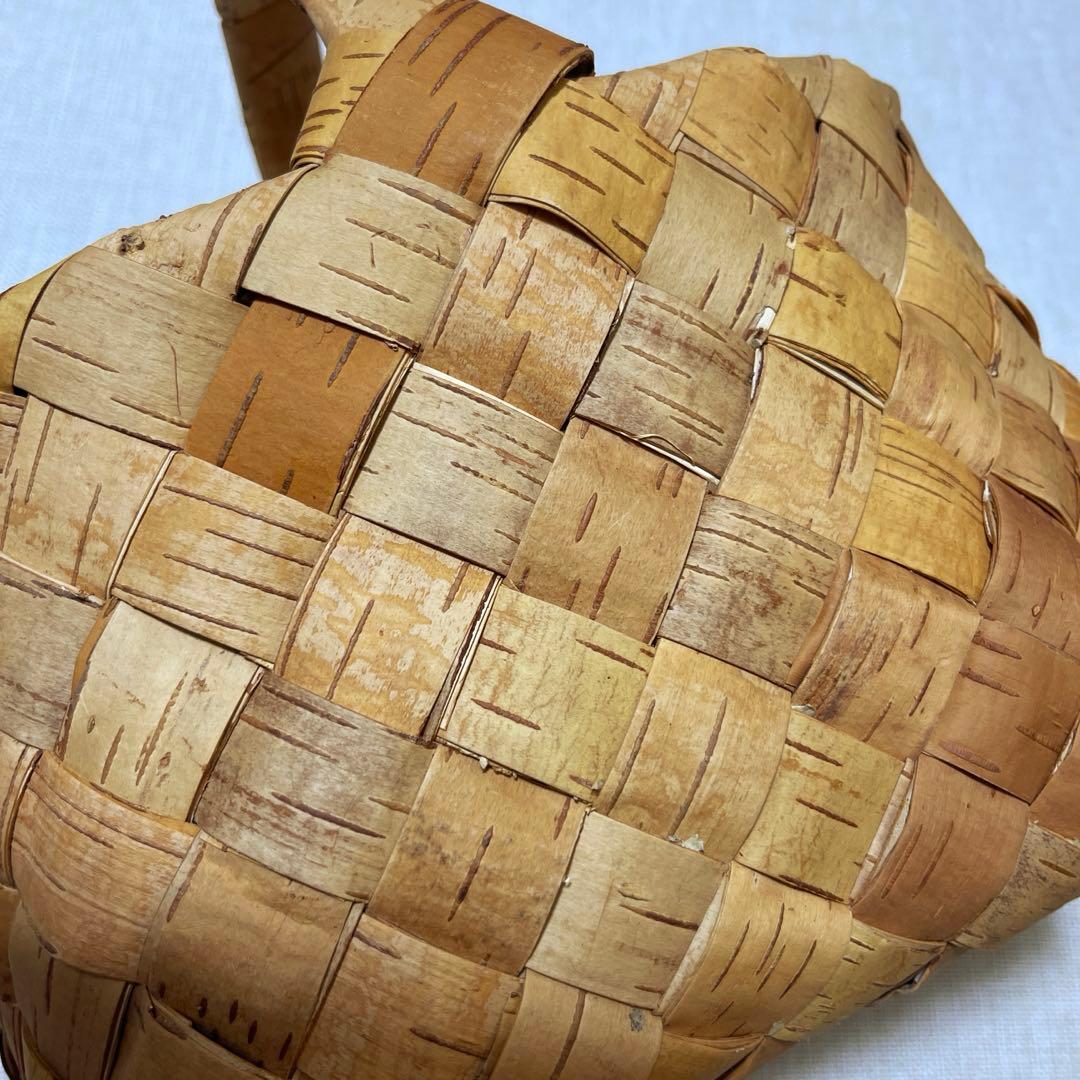 大セール！ロシア大ベテラン最後の白樺のバスケットです。