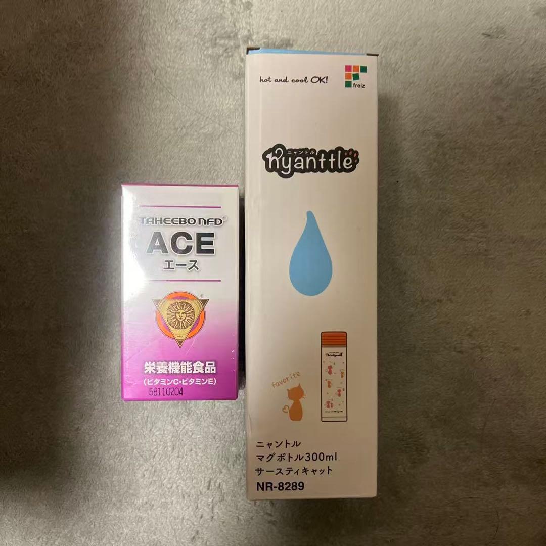 ACE(エース) 携帯用ケース/ステンレスボトル付