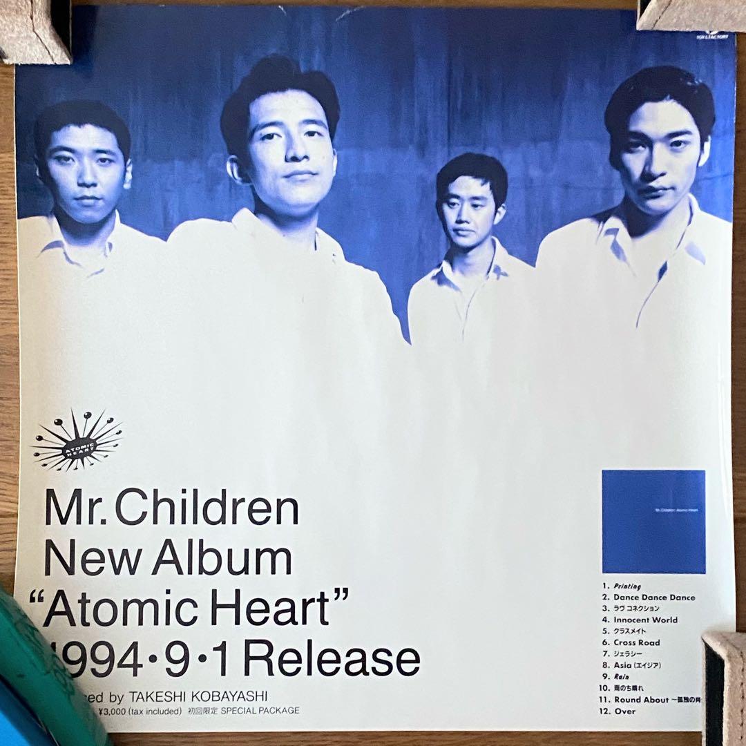 Mr.Children Atomic Heart ポスター①