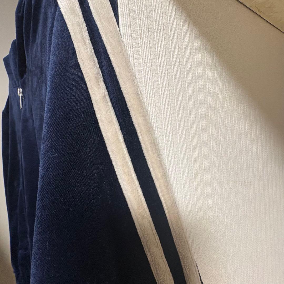 jouetie ベロアコンパクトラインZIPフーディ トラックジャケット