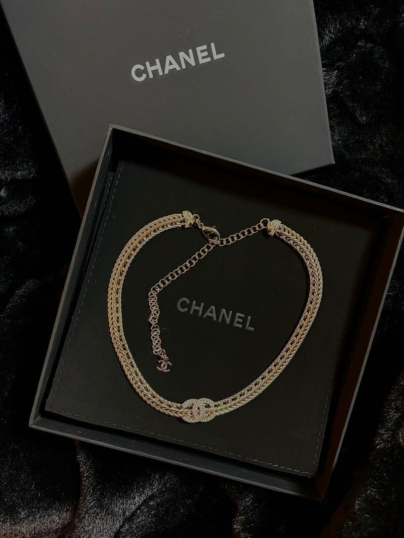 CCマーク ツイストチェーン チョーカー