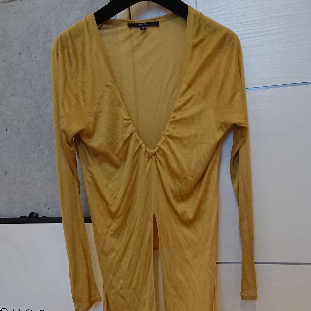 未使用正規GUCCI☆シルクブラウスＸＳ