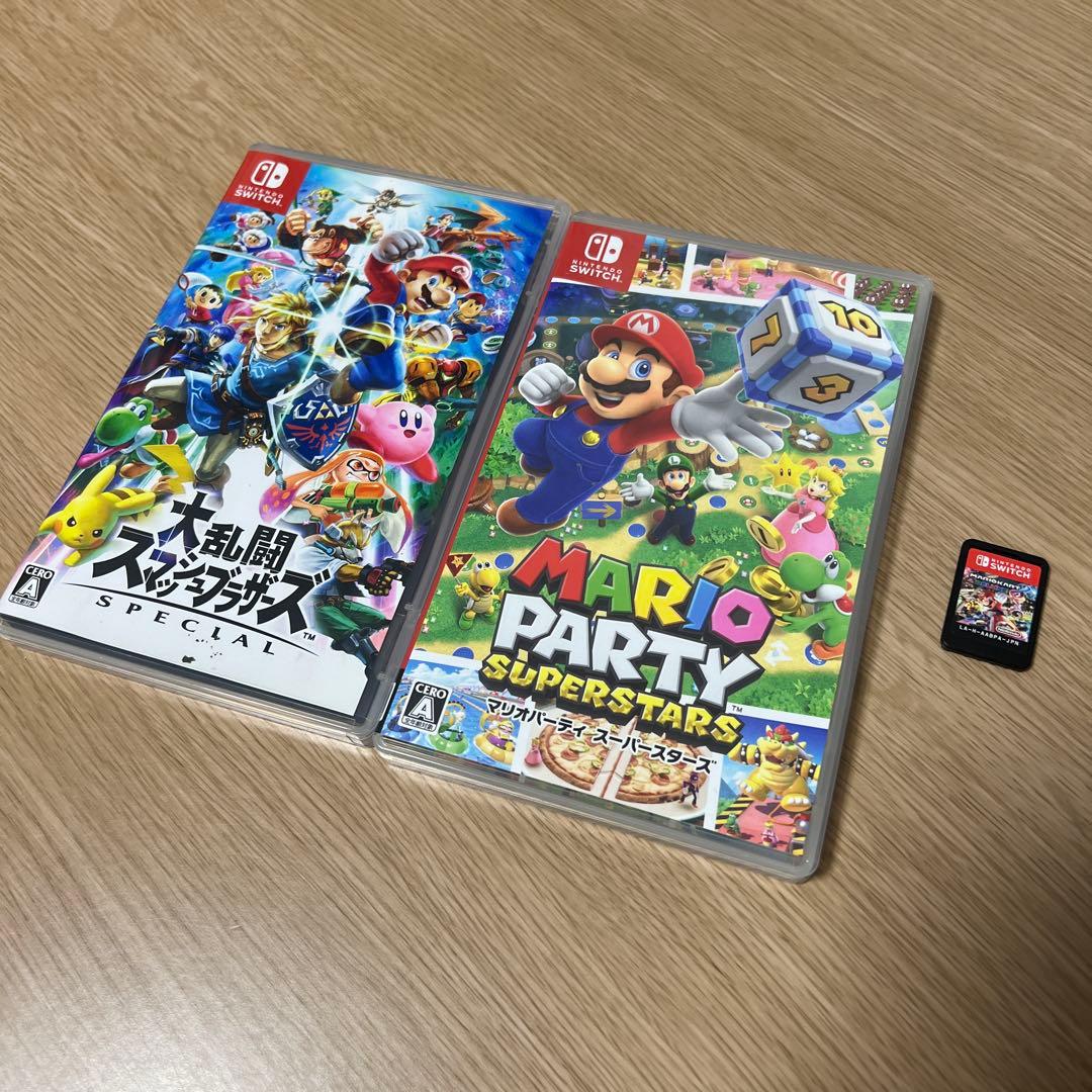 Nintendo Switch 本体+ソフト3本